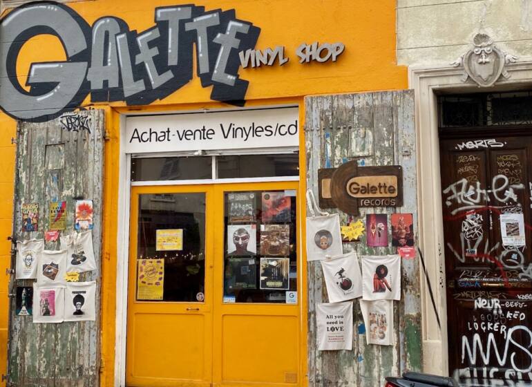 Galette Records : disauaire spécialisé en vinyles à Marseille