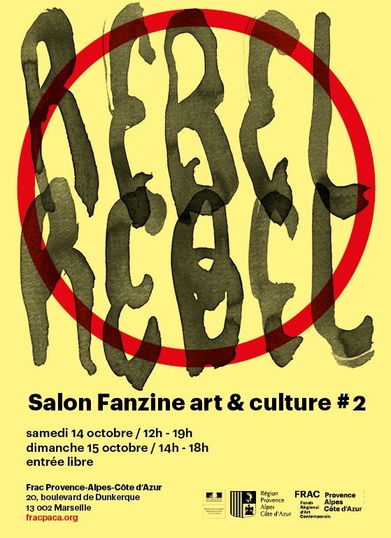 festival Fanzines Marseille rebel rebel