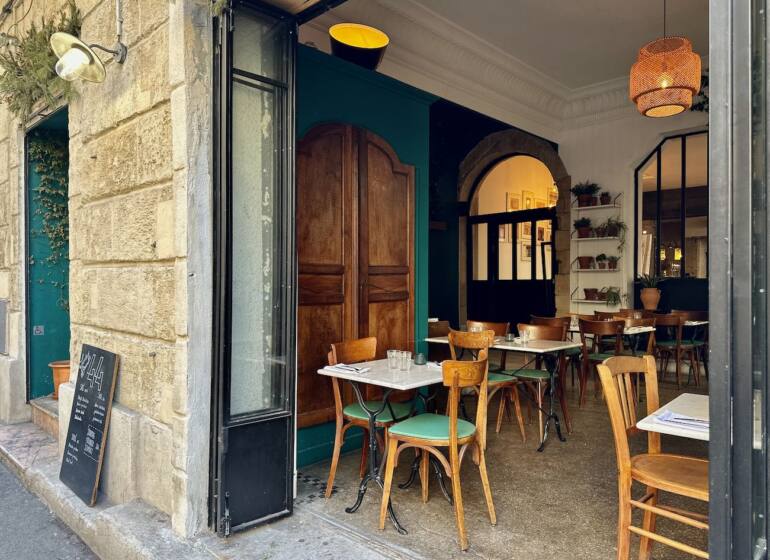 Le 44 : bistrot cuisine française à Marseille (Patio)