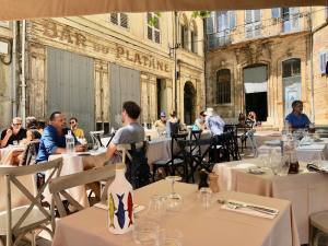 La Table d'Augustine, provencal cooking Marseille (interior)