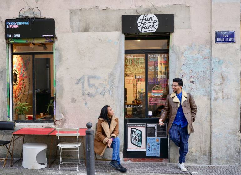 Fun Funk, coffee shop et cantine à Belsunce (Marseille)