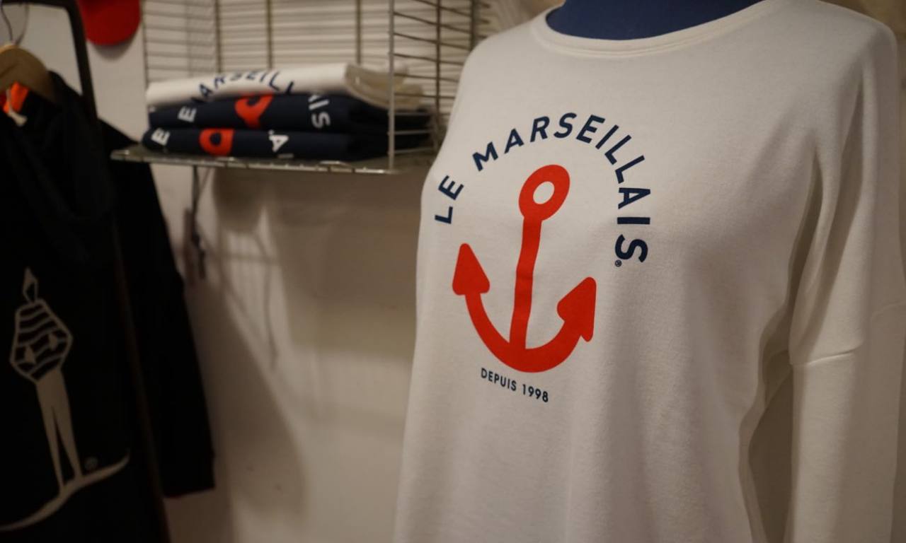 Le Marseillais, créateur textiles made in Marseille (tee-shirt)