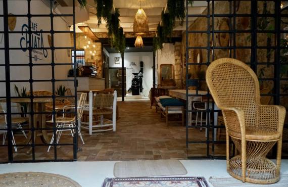 Café Piata, coffee shop et torréfacteur artisanal à Marseille (salle)