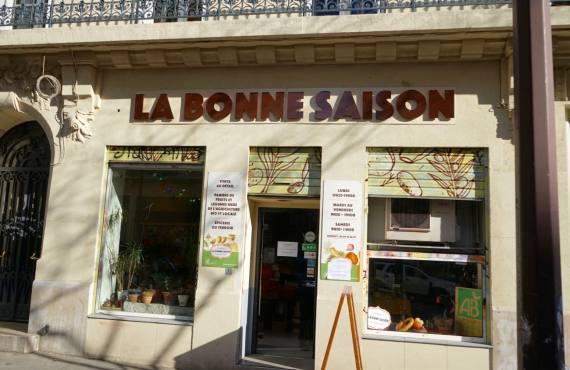 la Bonne Saison, épicerie bio à Marseille