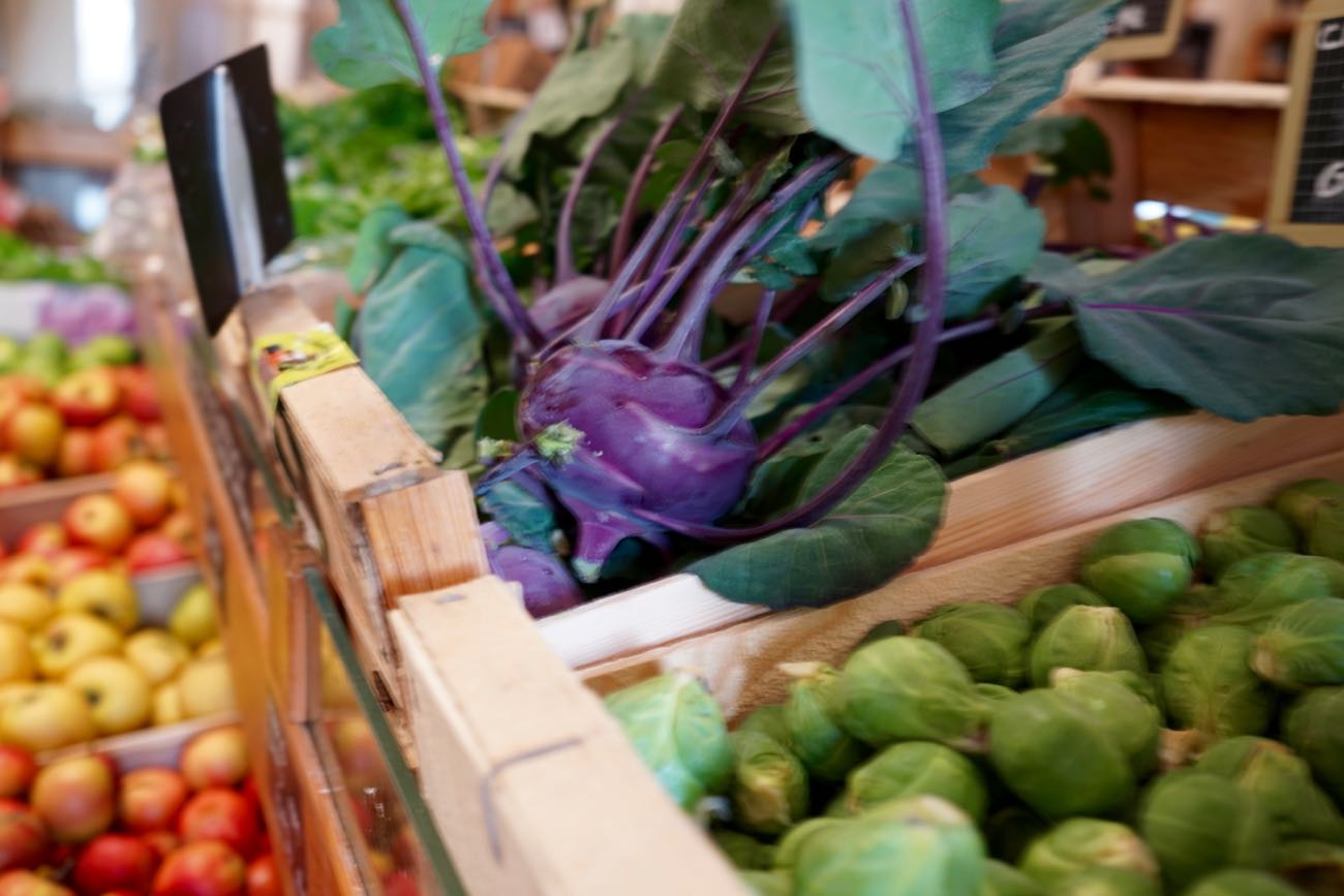 la Bonne Saison, organic grocers in Marseille (vegetables)