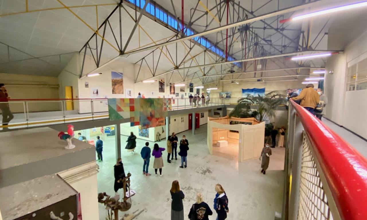 Le Hangar Belle de Mai, espace culturel à Marseille (salle d'expo)