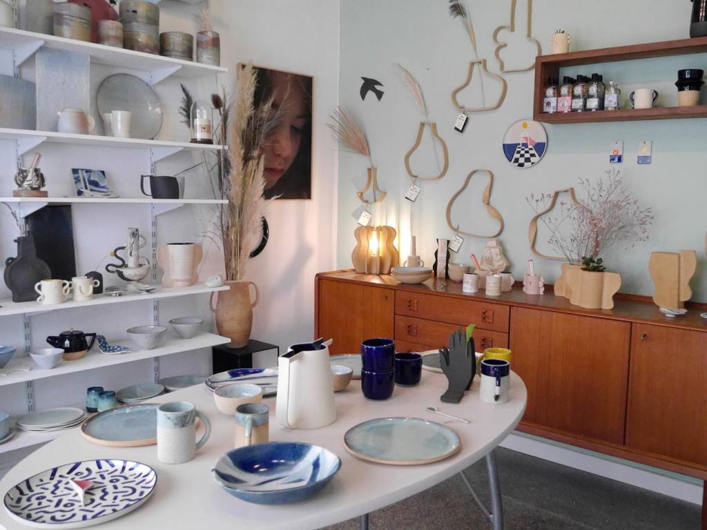 Superbe, pottery atelier and boutique in Marseille (the boutique)