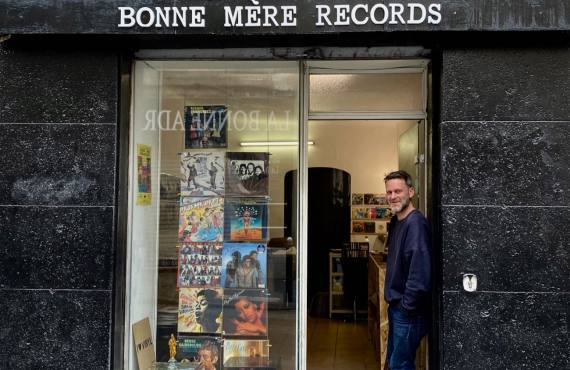 Bonne Mère Records, disquaire indépendant à Marseille (fred pasquier)