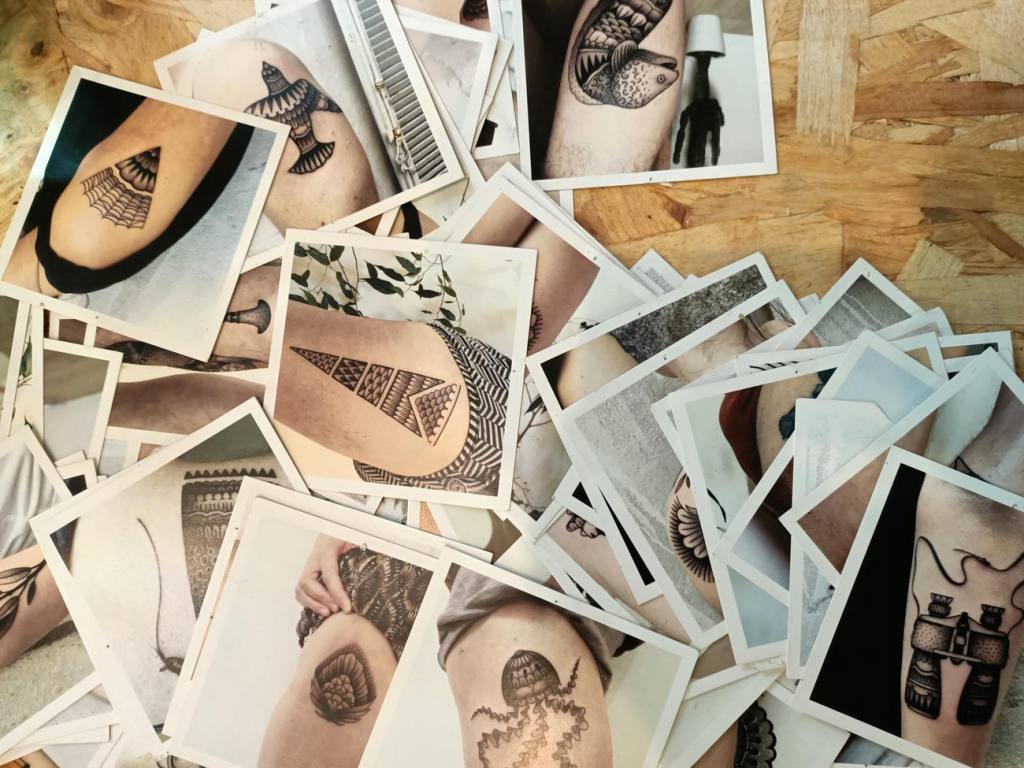 Lentichoppe, tattoos in Marseille (book by Fabrice)