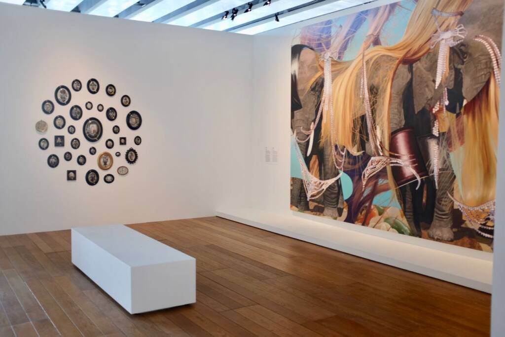 Jeff Koons, œuvres de la collection Pinault exposées au Mucem de Marseille (elephants)