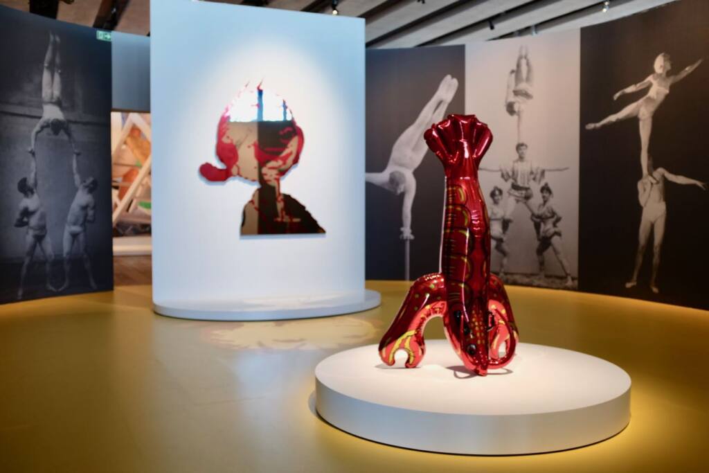 Jeff Koons, œuvres de la collection Pinault exposées au Mucem de Marseille (lobster)