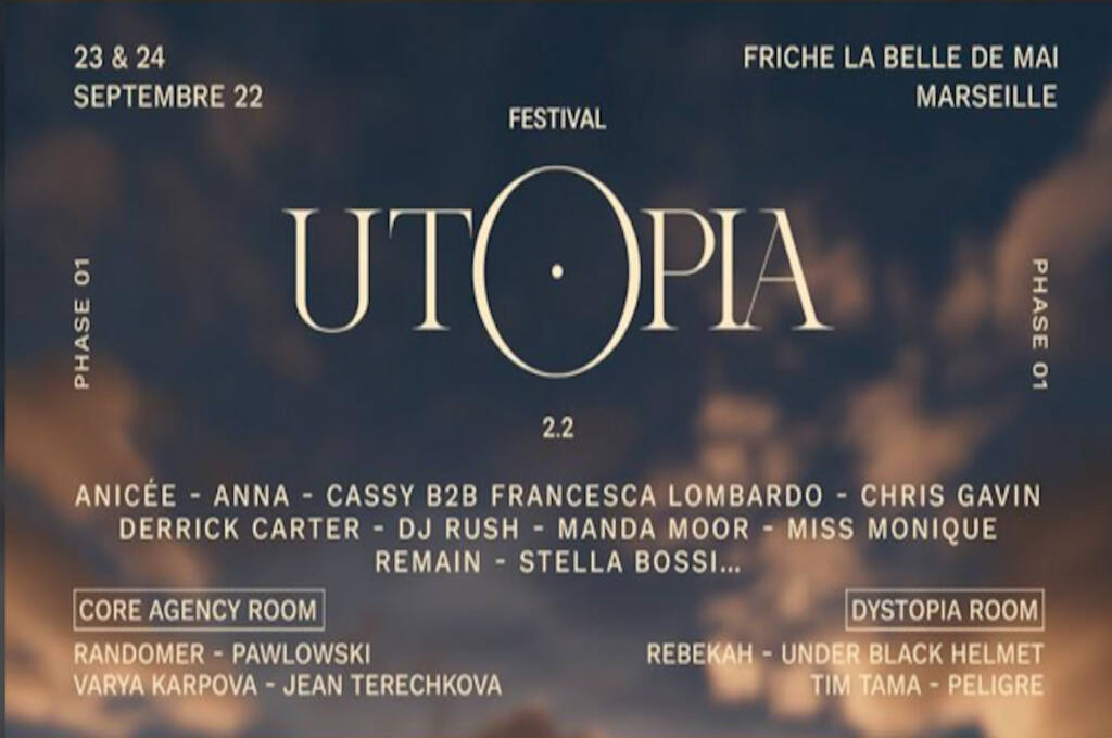 Utopia est un festival de musique électronique à Marseille