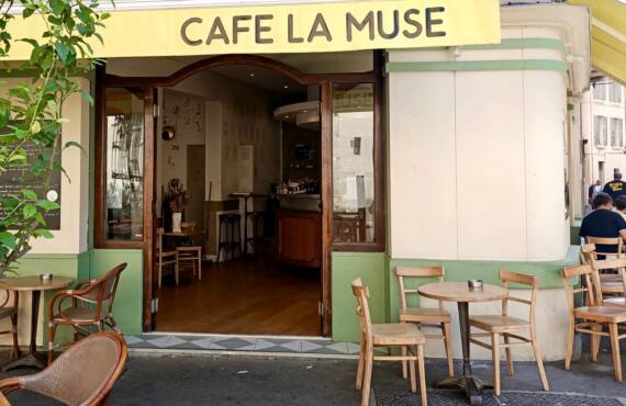 Café La Muse, café à Marseille : extérieur et terrasse