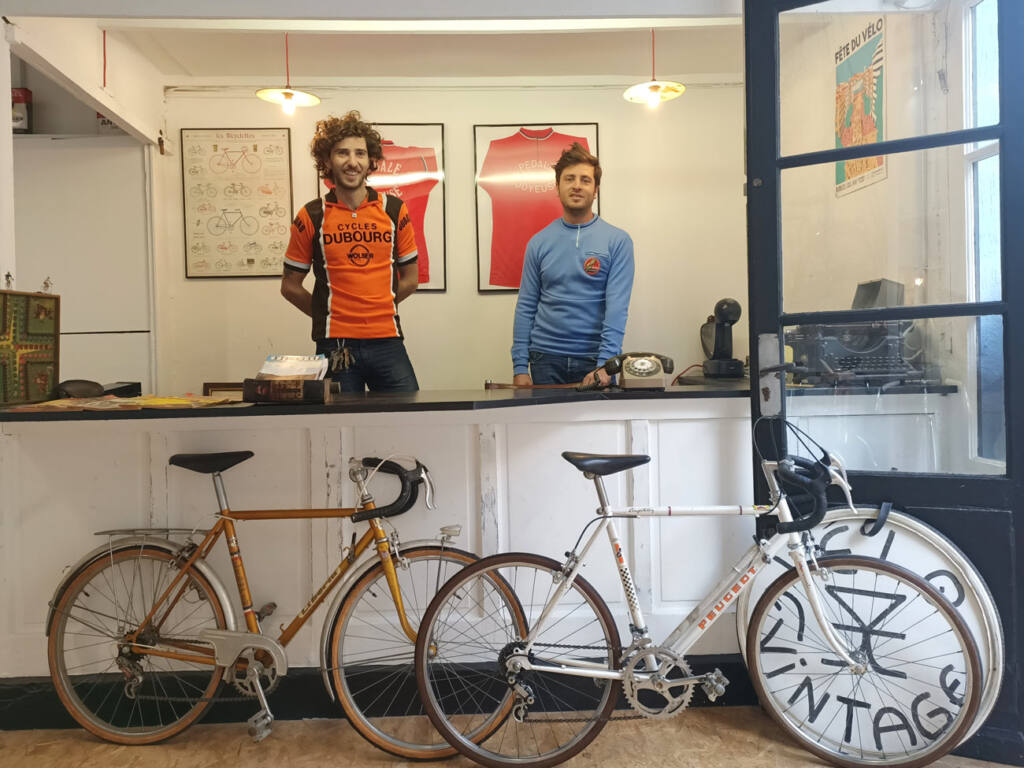 ZZ Vélo Vintage, réparation de vélo à Marseille : Yann et Jimmy