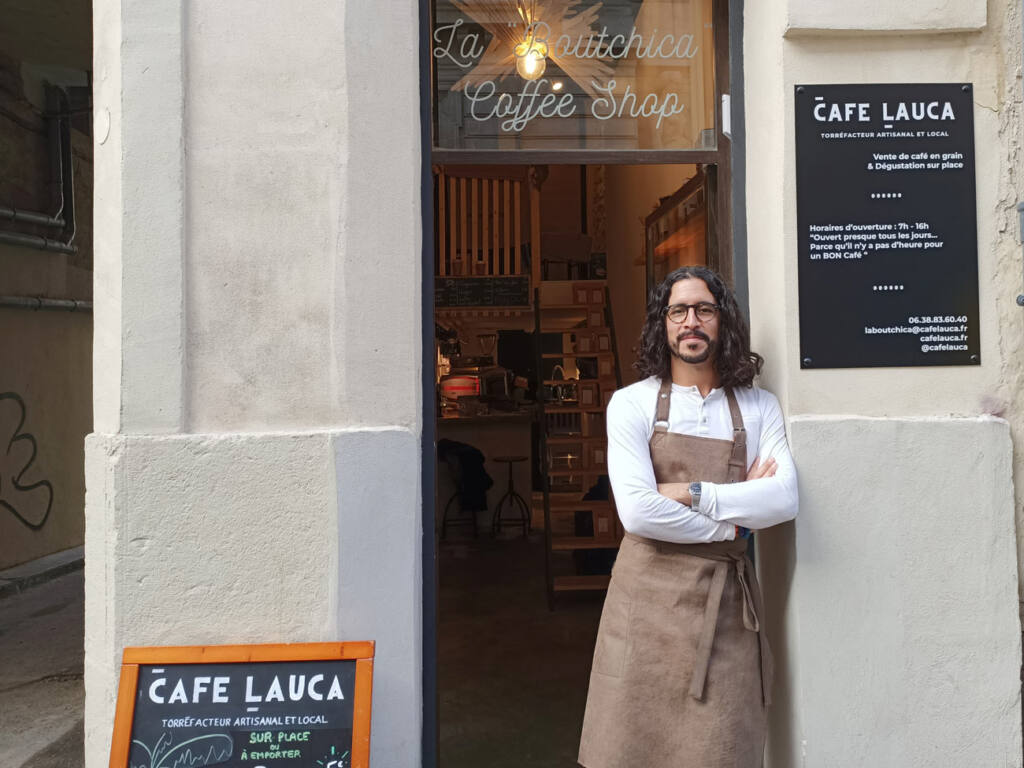 Café Lauca et La Boutchica, coffre shop et torréfaction artisanale à Marseille : Laurent