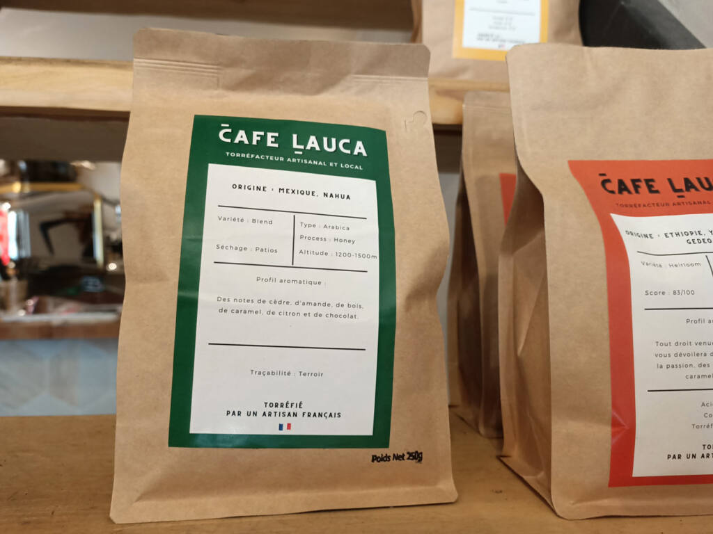 Café Lauca et La Boutchica, coffre shop et torréfaction artisanale à Marseille : cafés en grain