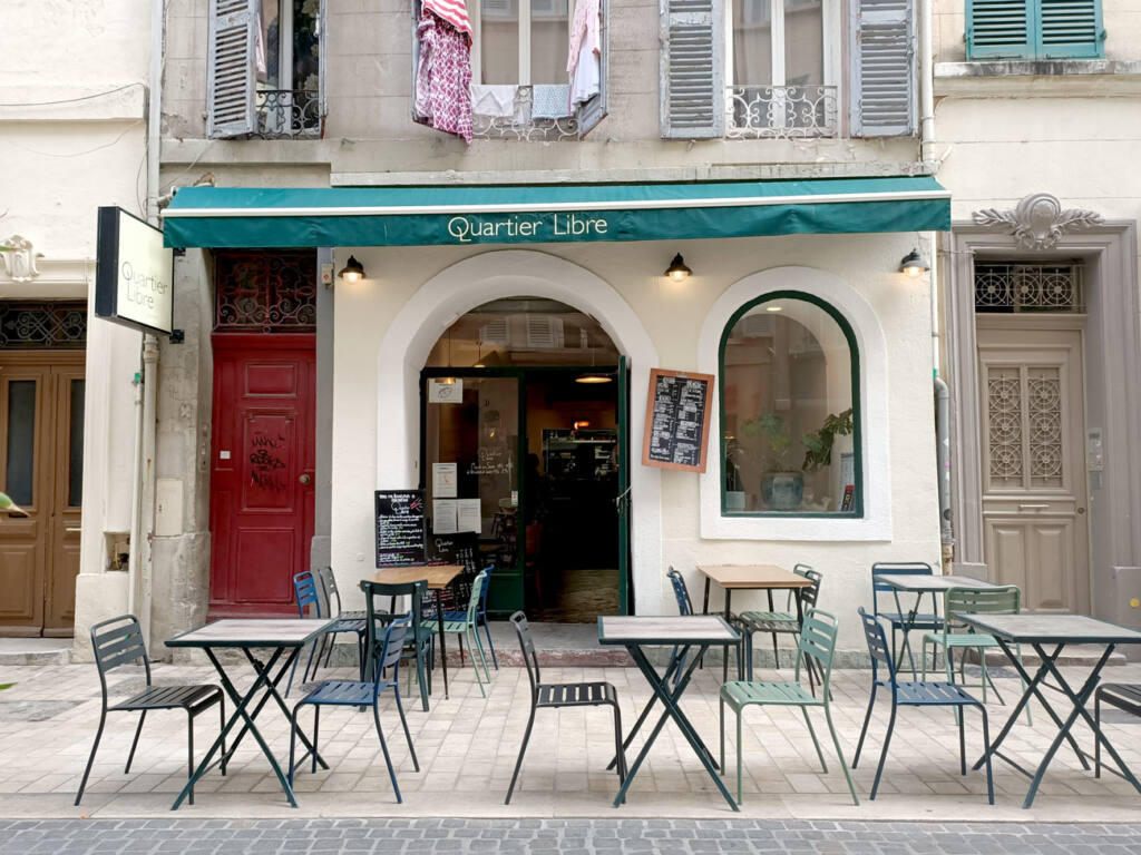 Quartier Libre, restaurant in Marseille : terrace