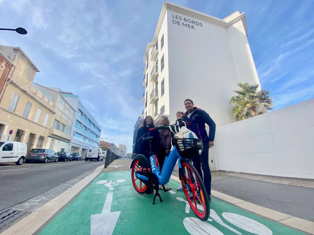 Dott: location de vélos électriques à Marseille (hôtel les Bords de Mer)