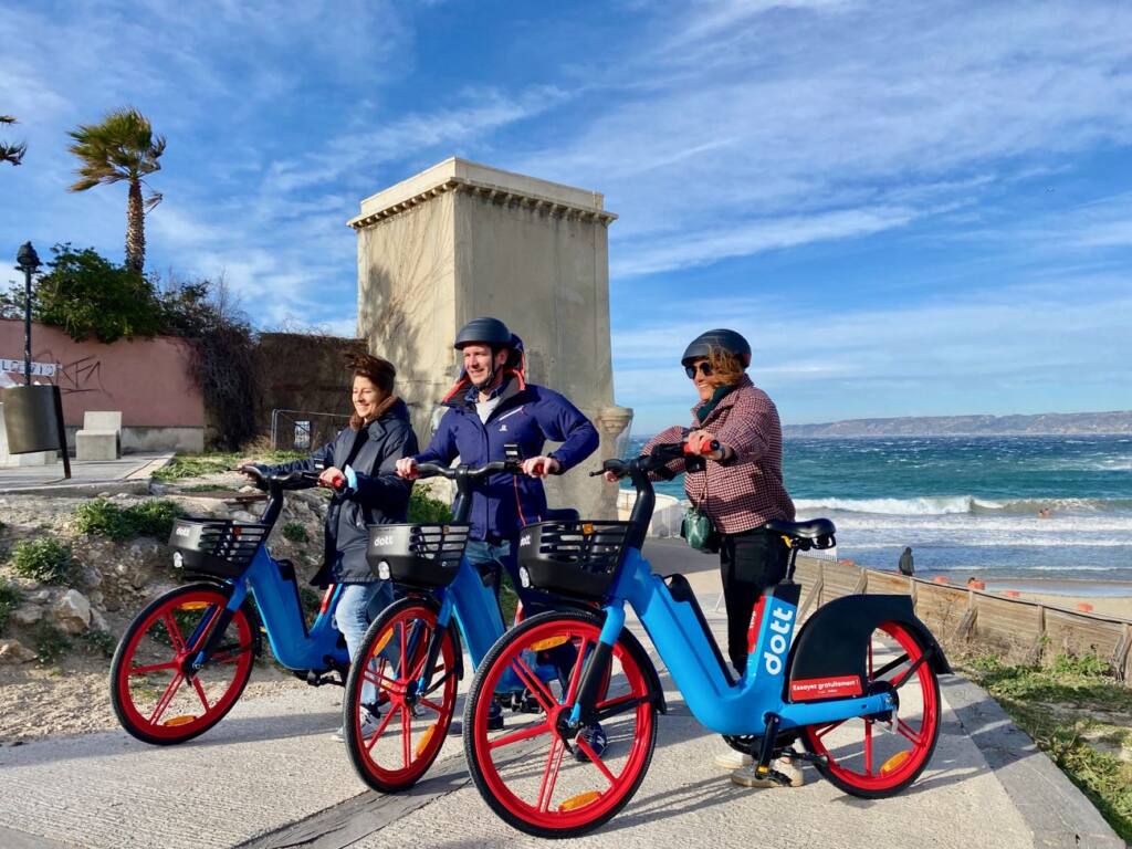Dott: location de vélos électriques à Marseille (équipe)