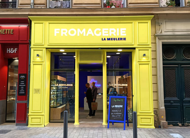 La Meulerie : Fromagerie à Marseille (Devanture)