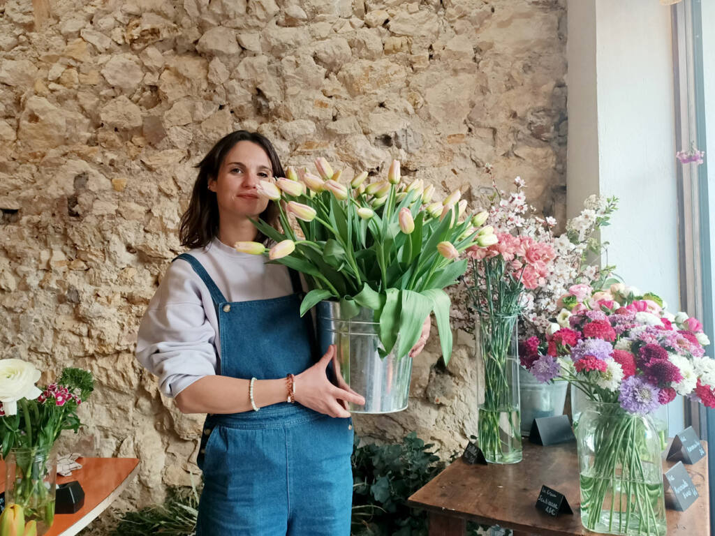 La Butinerie, Florist-cafe in Marseille, city guide love spots (Mathilde and her flowers)