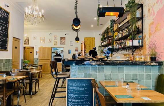 Beer'Ocratie : brasserie et bar à cocktails sur le boulevard Chave à Marseille (intérieur)