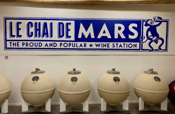 Mars Wine Station : Chai à Marseille (cuves terre))
