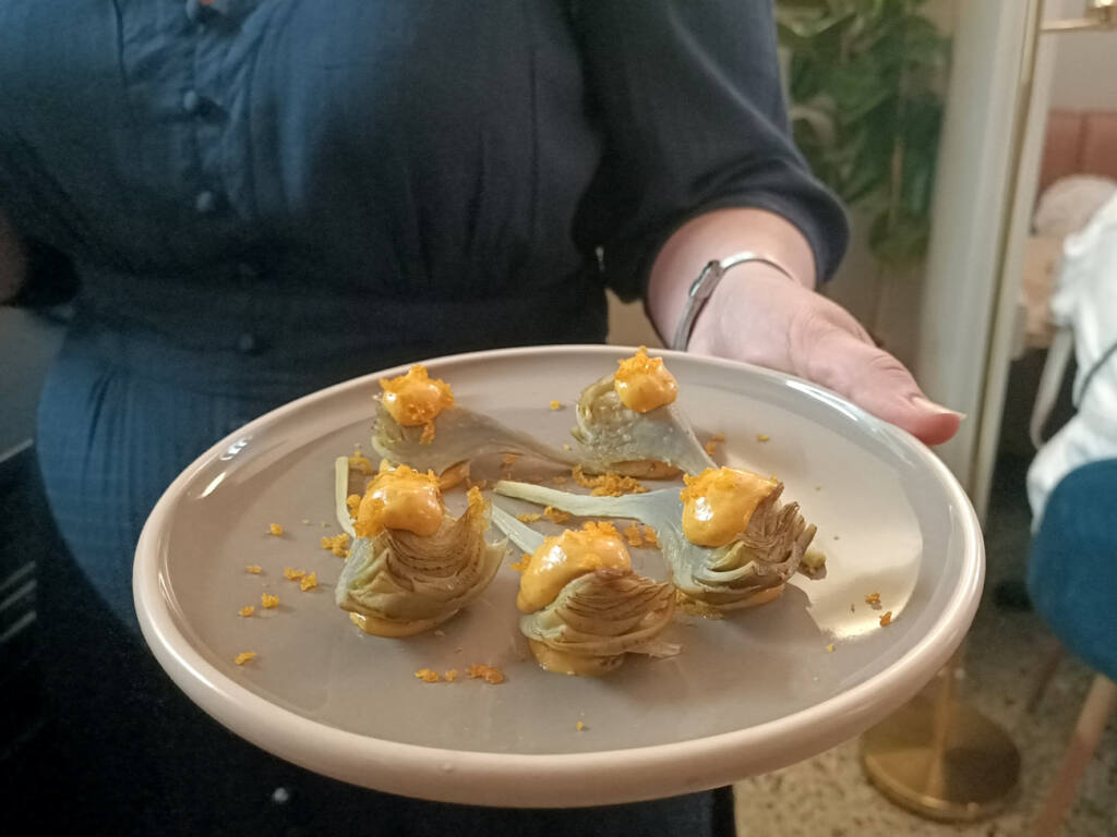 Ekume, restaurant gastronomique à Marseille : artichauts
