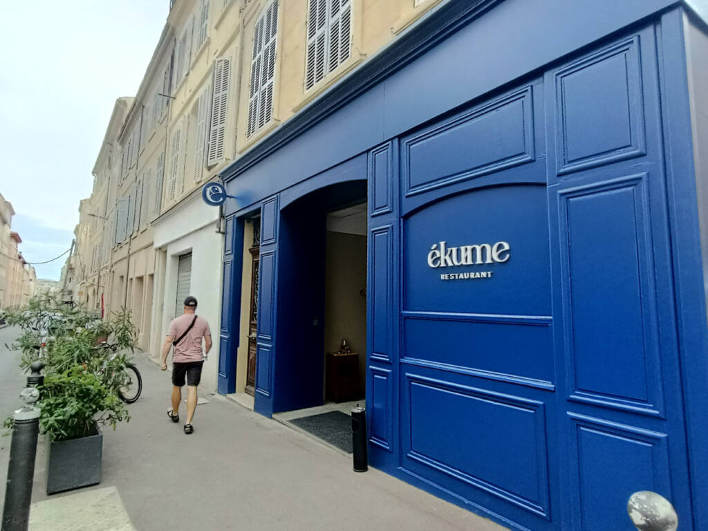 Ekume, Gastronomic restaurant in Marseille, city guide love spots (frontage)
