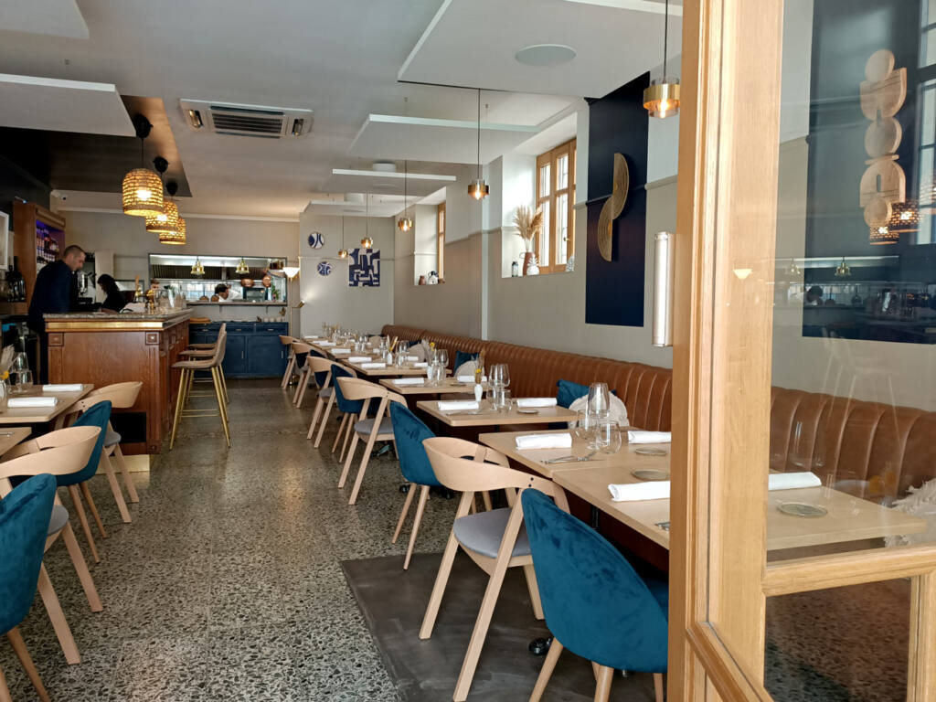 Ekume, restaurant gastronomique à Marseille : intérieur