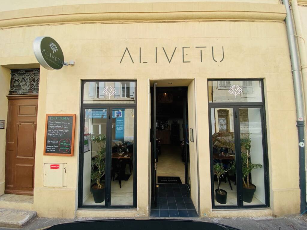 Alivetu, Mediterranean restaurant in Marseille (exterior)