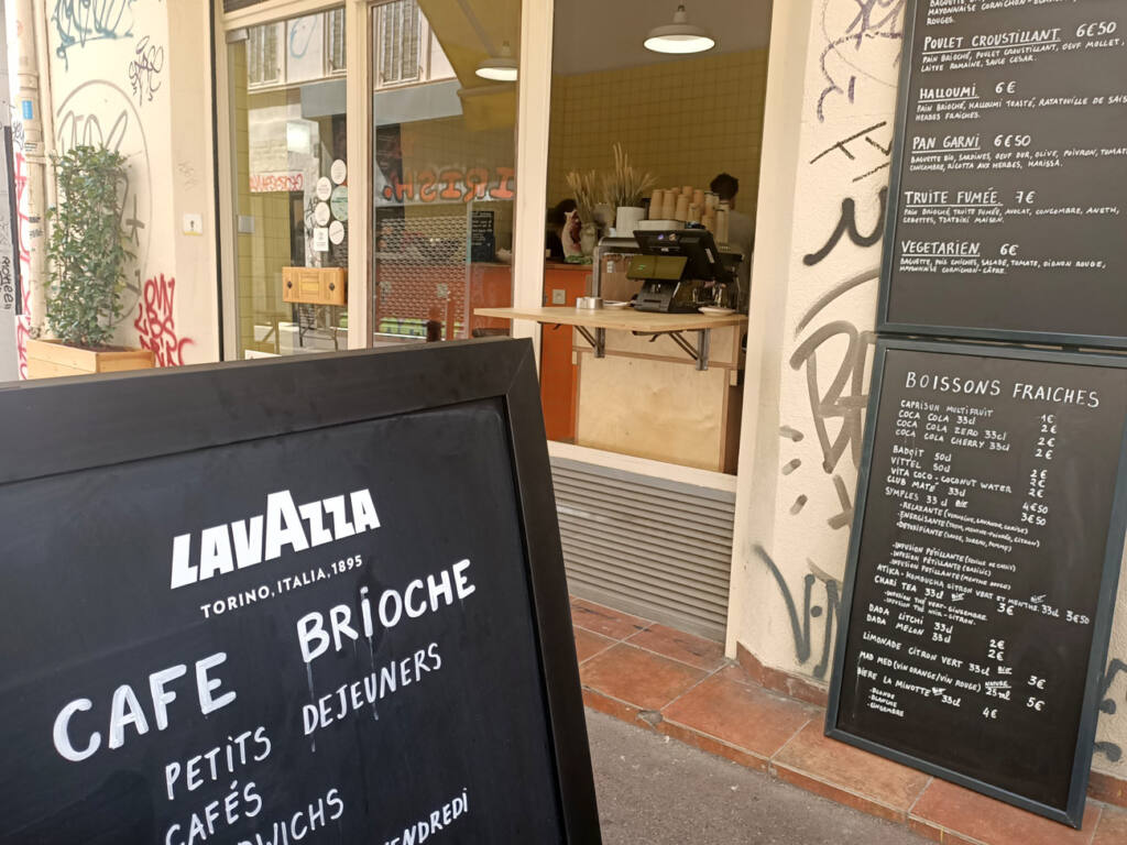 Café Brioche : sandwicherie à Marseille (devanture)