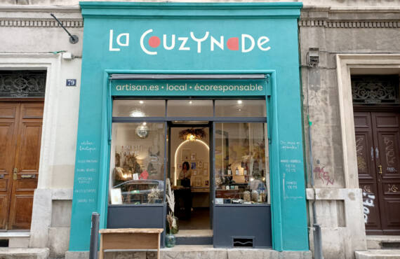 La Couzynade, boutique de créateur à Marseille : devanture