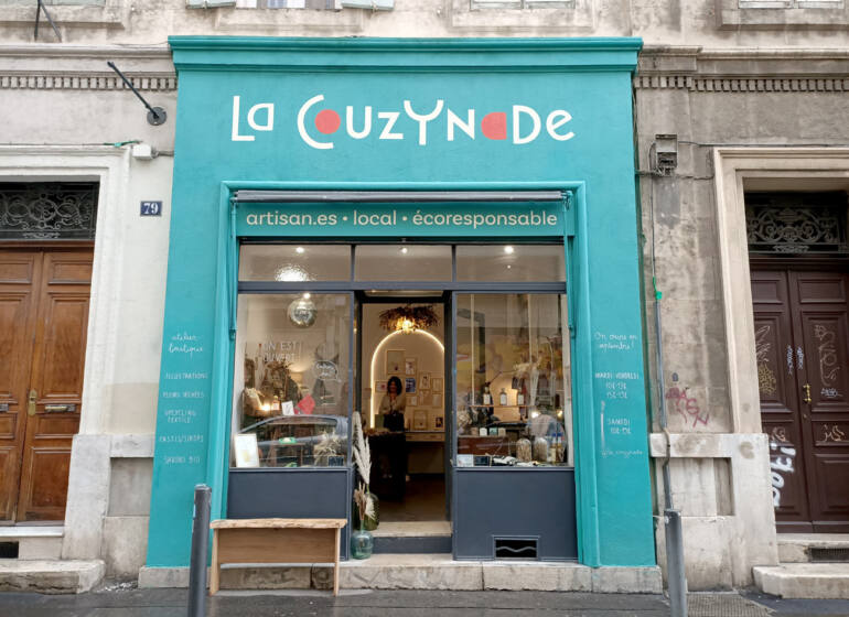 La Couzynade, boutique de créateur à Matseilles : devanture