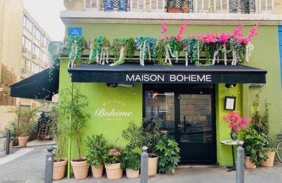 Maison Bohème, restaurant à Marseille : devanture