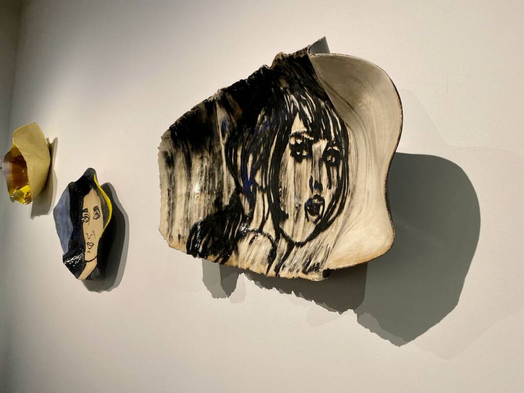 Rétrospective Ghada Amer au Mucem (céramique)