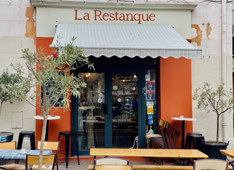 La Restanque : Bistrot avec cuisine traditionnelle à Marseille (Devanture)