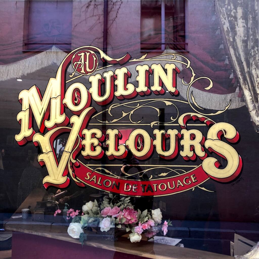 LN Graph : peintre en lettres à Marseille (Moulin Velours)