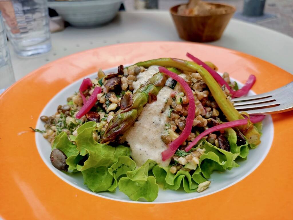 Mariposas, restaurant vegan à Marseille : plat végan