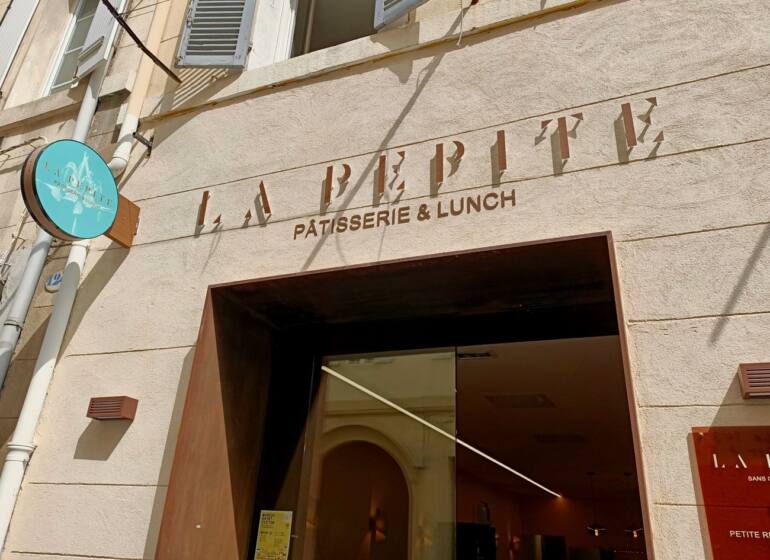 La Pépite, patisserie à Marseille, sans gluten et sans lactose : décor