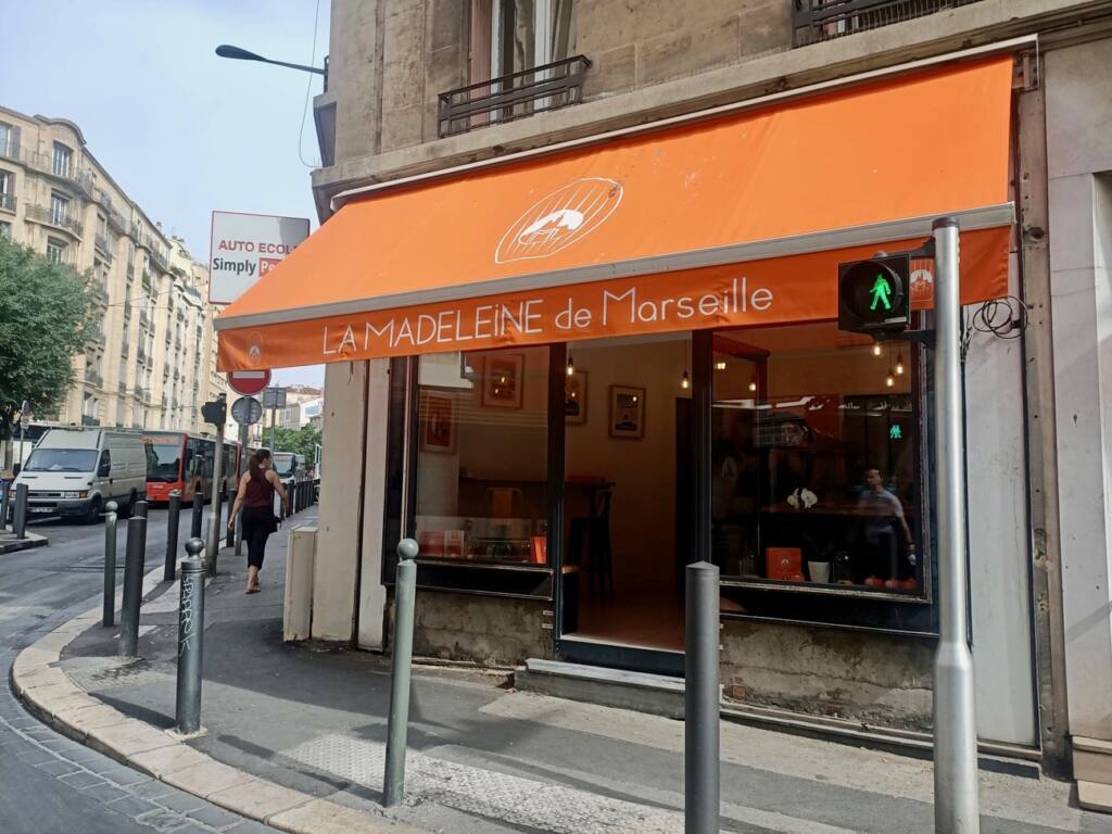 La Madeleine de Marseille; pâtisserie à Marseille : devanture