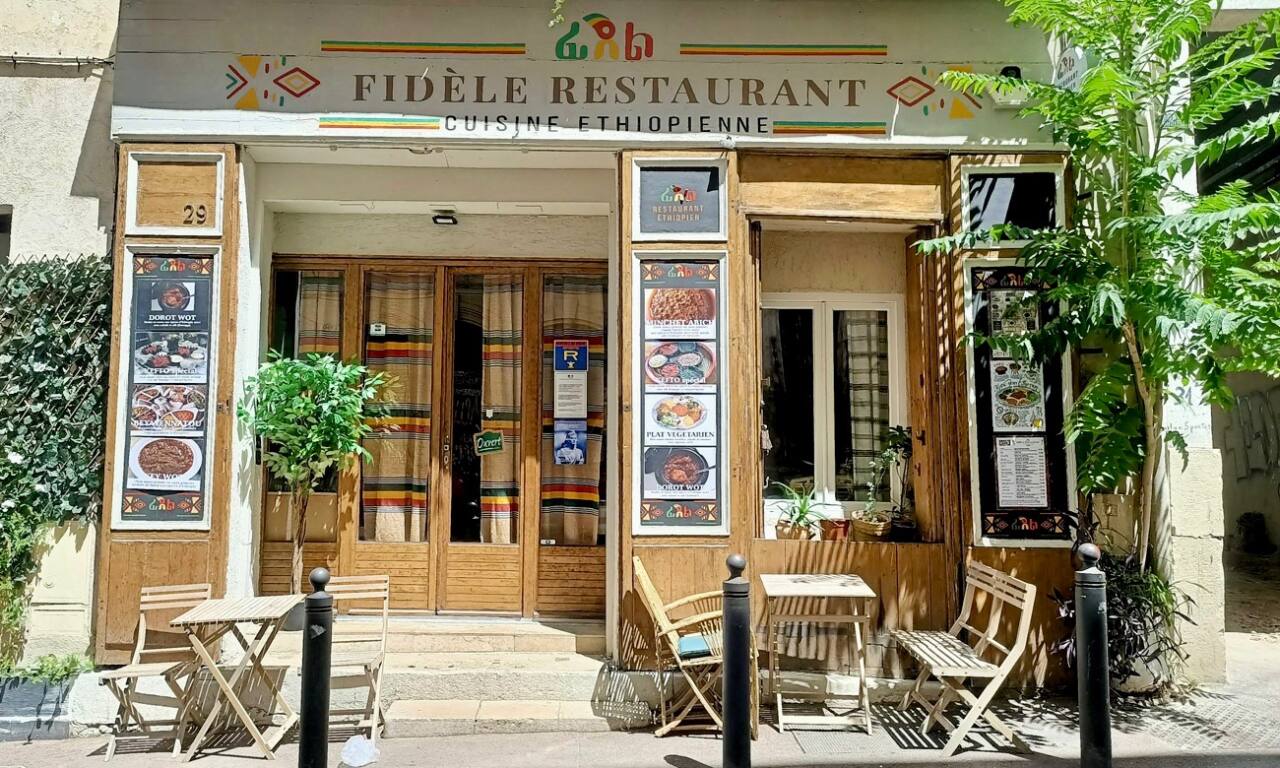 Fidèle, restaurant ethiopien (devanture))