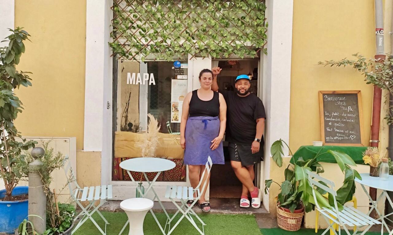 MAPA, sandwicherie à Marseille : Assia et Yvan