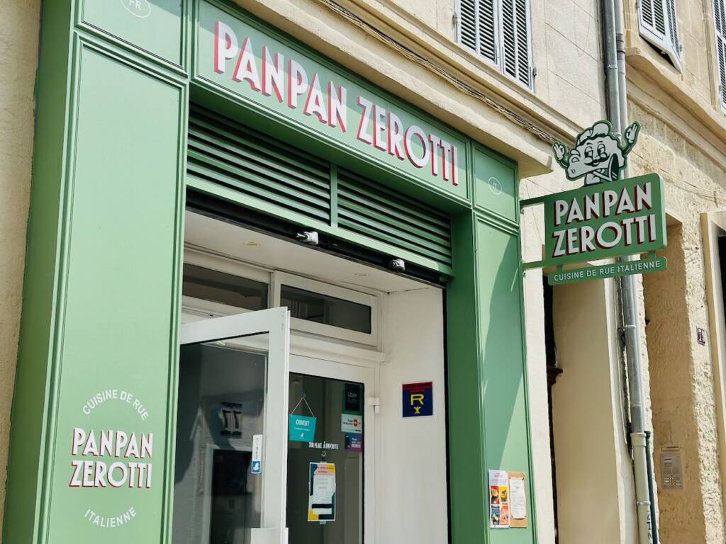 PanPan Zerotti, Italian street food in Marseille, Love Spots (Facade)