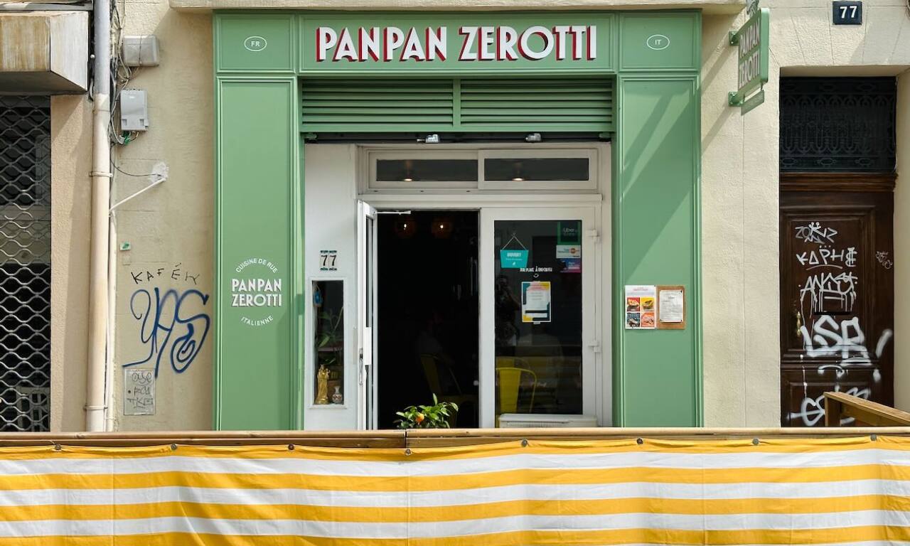 Panpan Zerotti : street food italienne à Marseille (enseigne)