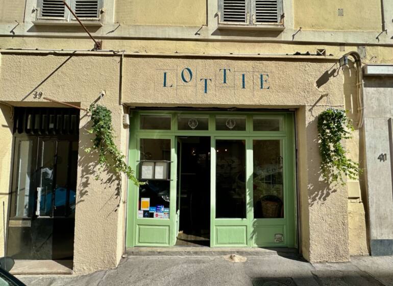 Lottie, bistrot à Marseille (façade)