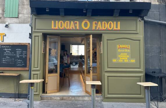 O’Fadoli est un restaurant situé dans le quartier du Vieux-Port (devanture)