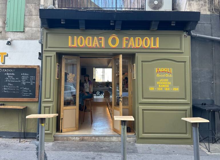 O’Fadoli est un restaurant situé dans le quartier du Vieux-Port (devanture)