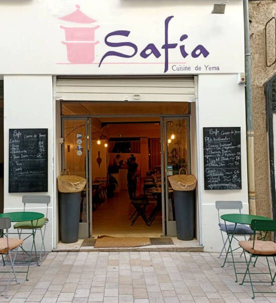 Safia, cuisine de yema : restaurant algérien à Marseille : devanture