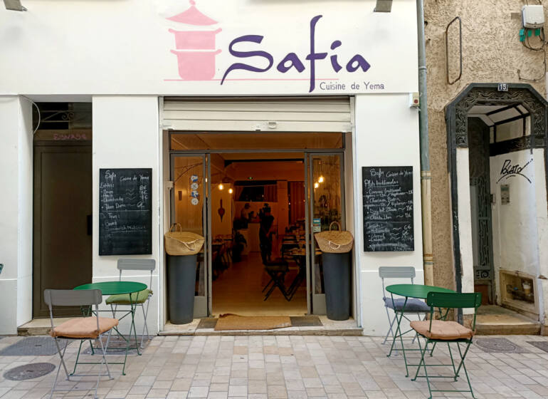 Safia, cuisine de yema : restaurant algérien à Marseille : devanture